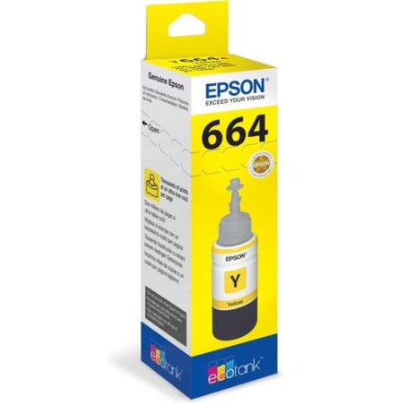 CART-IJ-EPSON T664440 ECOTANK AMARILLO
