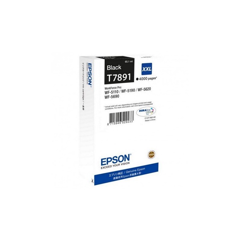 CART-IJ-EPSON T7891 XXL NEGRO