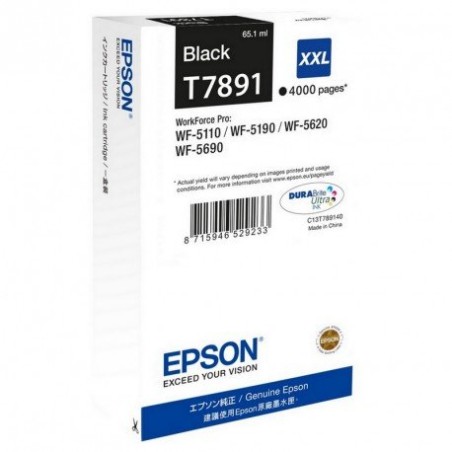 CART-IJ-EPSON T7891 XXL NEGRO