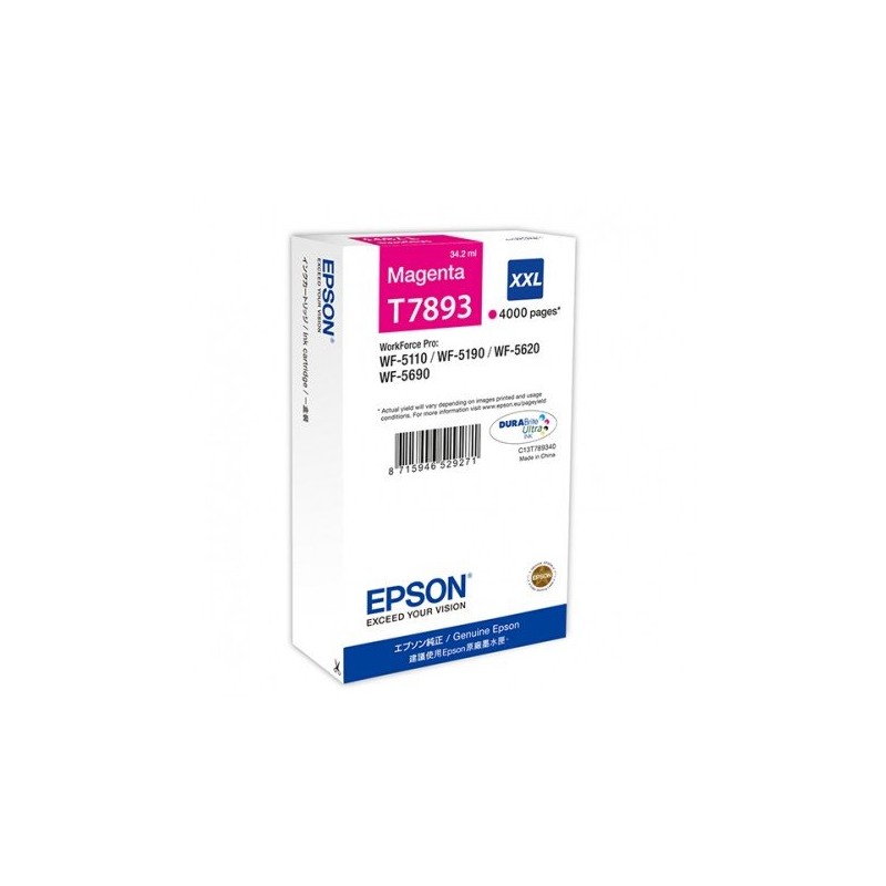 CART-IJ-EPSON T7893 XXL MAGENTA
