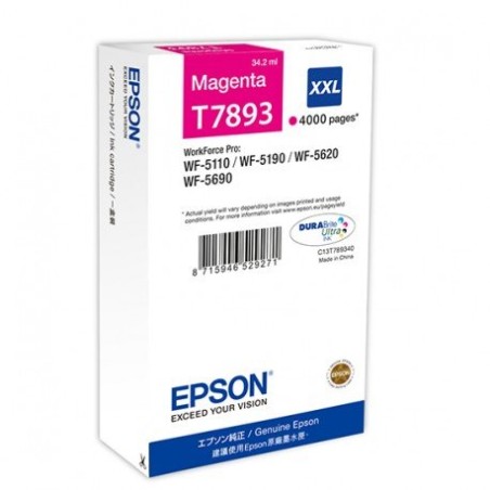 CART-IJ-EPSON T7893 XXL MAGENTA