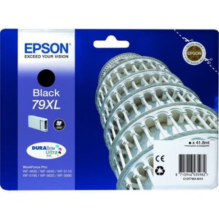 CART-IJ-EPSON T790140 Nº79XL NEGRO