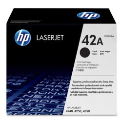 TONER HP Nº42A Q5942A LJ 4250-4350 NEGRO