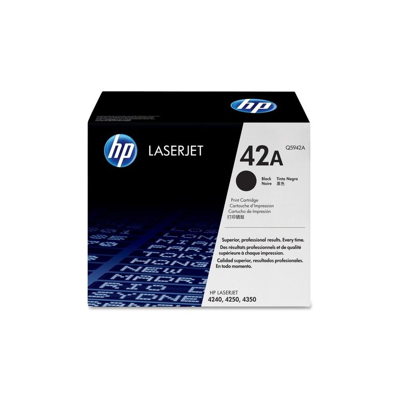 TONER HP Nº42A Q5942A LJ 4250-4350 NEGRO