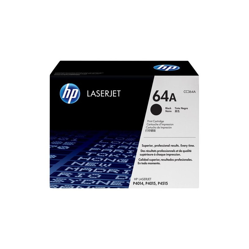 Toner hp 64a cc364a negro 10-000