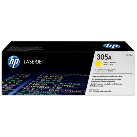 TONER HP Nº305A CE412A LJ 300 AMARILLO