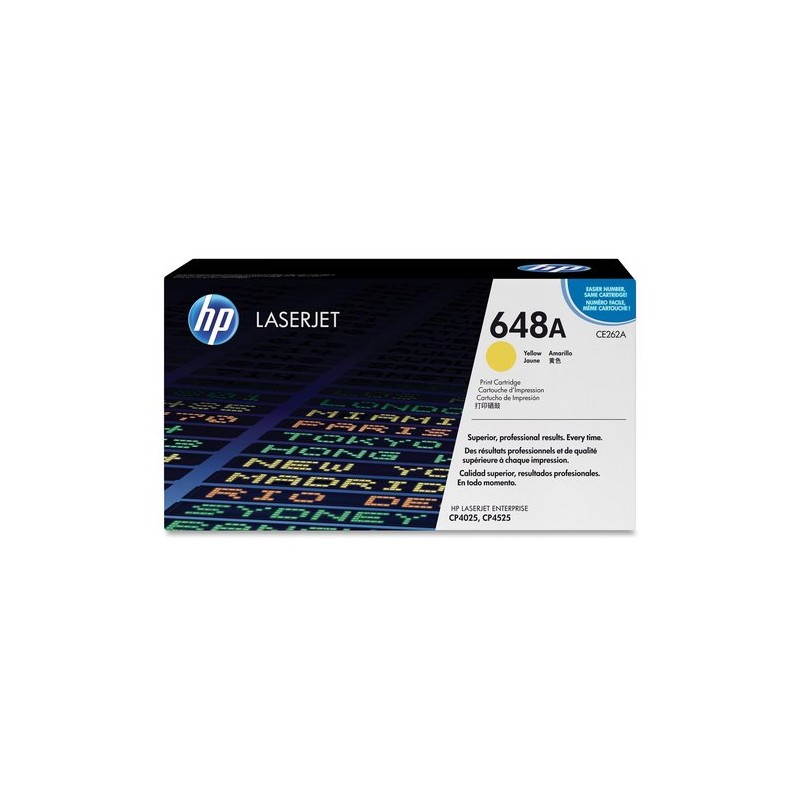 Toner hp 648a ce262a amarillo ce262a