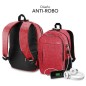 MOCHILA SUBBLIM URBAN LOCK 16" ROJO