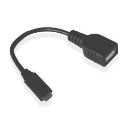 CABLE ADAPTADOR SBS MICRO-USB MACHO A USB A HEMBRA PARA GALAXY SII-SIII-NOTE