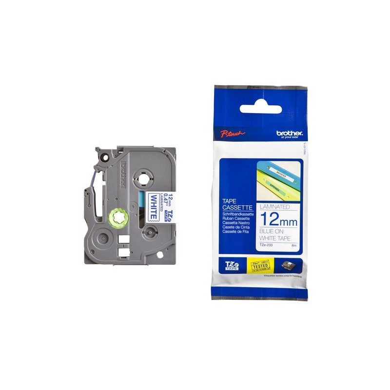 Cinta laminada brother tze233 12mm x