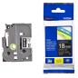 Cinta laminada brother tze345 18mm x