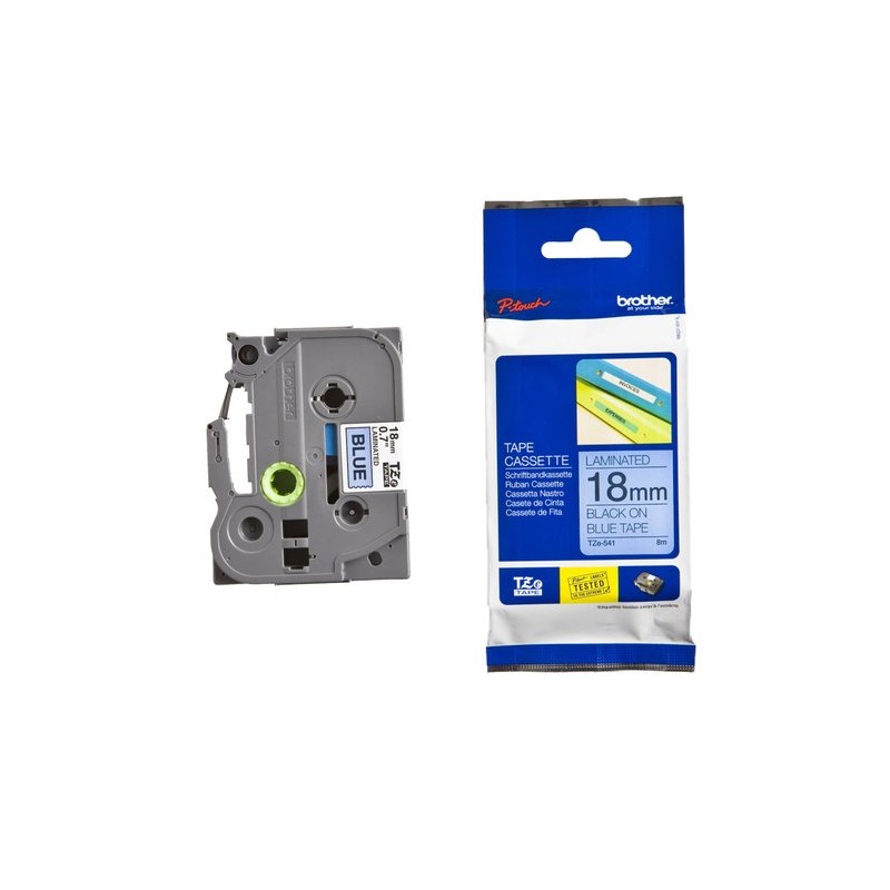 Cinta laminada brother tze541 18mm x