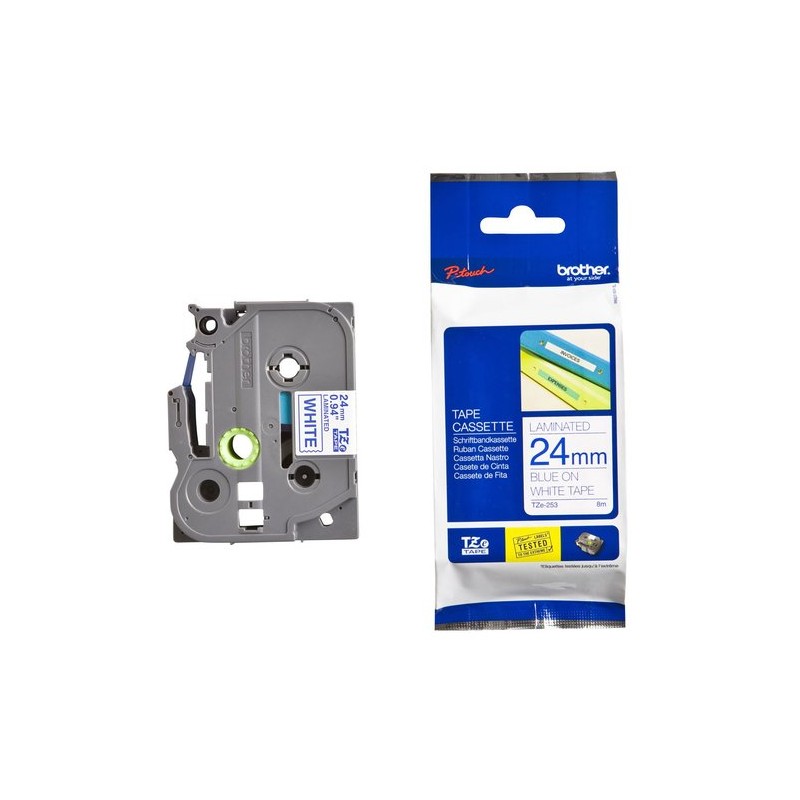 Cinta laminada brother tze253 24mm x