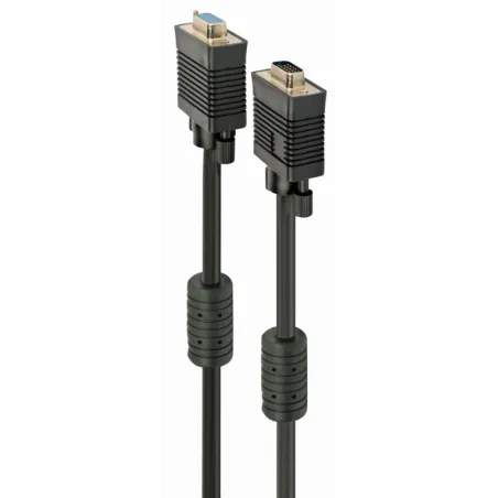 Cable VGA M-H Mcoax 2m BK Ferr