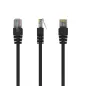CABLE RED GEMBIRD UTP CAT5E MOLDEADO 0,5M NEGRO