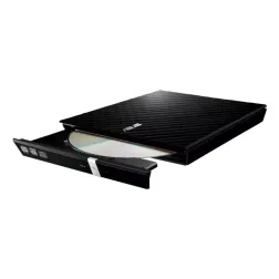 LECTOR GRABADOR CD DVD SLIM ASUS SDRW-08D2S-U EXTERNO NEGRO