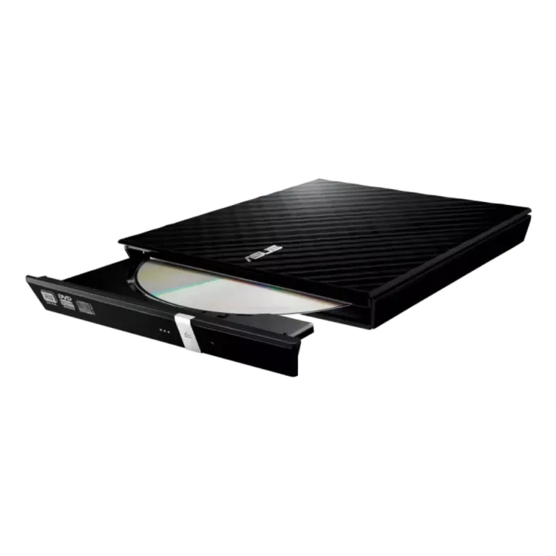 LECTOR GRABADOR CD DVD SLIM ASUS SDRW-08D2S-U EXTERNO NEGRO
