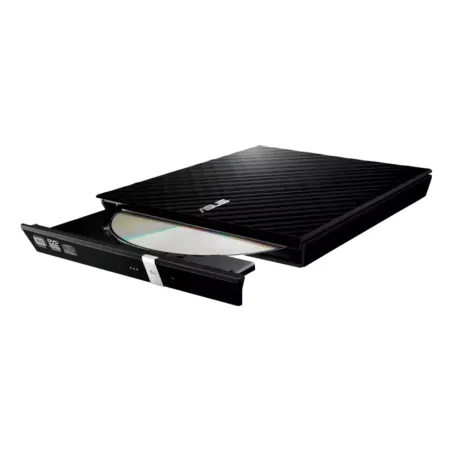 LECTOR GRABADOR CD DVD SLIM ASUS SDRW-08D2S-U EXTERNO NEGRO