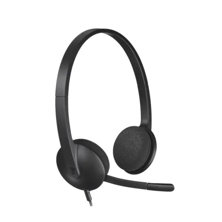 AURICULARES LOGITECH H340 NEGRO MICROFONO ALAMBRICO USB