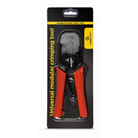 HERRAMIENTAS GEMBIRD CRIMPADORA UNIVERSAL RJ45-RJ12-RJ111