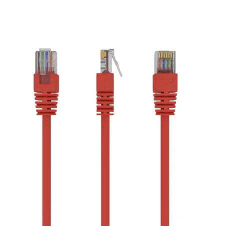CABLE RED GEMBIRD UTP CAT5E 0,5M ROJO