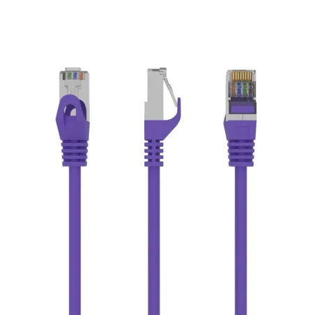 CABLE RED GEMBIRD FTP CAT6 0,5M VIOLETA
