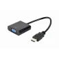 CABLE ADAPTADOR GEMBIRD HDMI MACHO A VGA HEMBRA CABLE ADAPTADOR GEMBIRD HDMI MACHO A VGA HEMBRA