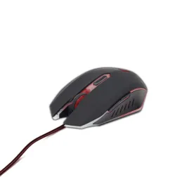 RATON GAMING GEMBIRD USB NEGRO-ROJO