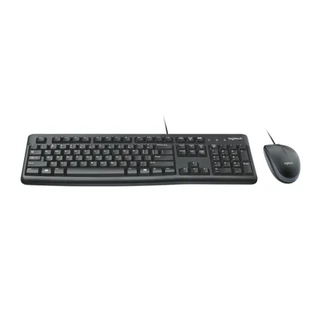 COMBO TECLADO RATON LOGITECH MK120 USB NEGRO
