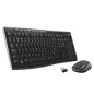 Teclado y Ratón Inalámbricos Logitech Wireless Combo MK270