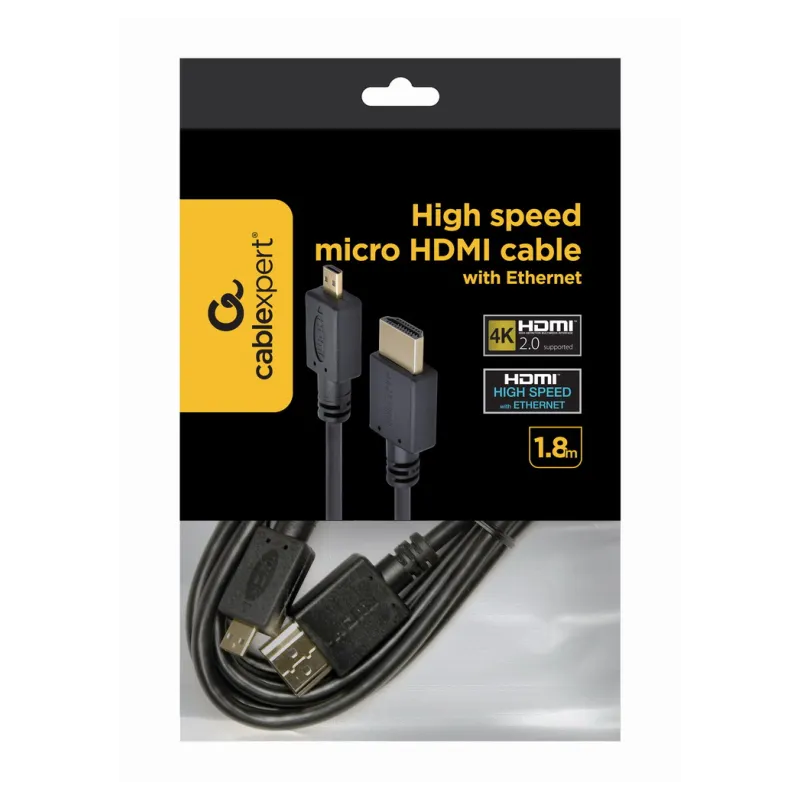 CABLE HDMI GEMBIRD A HDMI MICRO MACHO MACHO V1-3 1,8M CABLE HDMI GEMBIRD A HDMI MICRO MACHO MACHO V1-3 1,8M