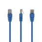 CABLE RED GEMBIRD UTP CAT5E 0,5M AZUL