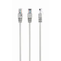 CABLE RED GEMBIRD UTP CAT5E 30M GRIS