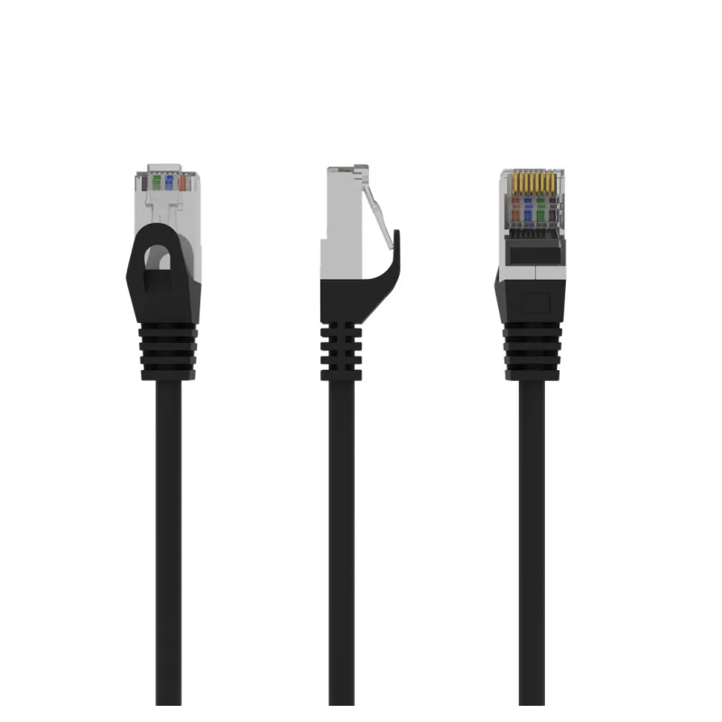 CABLE RED GEMBIRD FTP CAT6 0,5M NEGRO