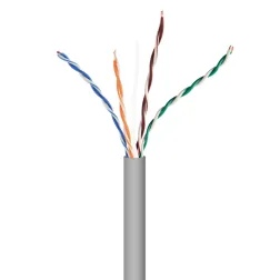 CABLE RED GEMBIRD UTP CAT5E SOLIDO CCA AWG24 BOBINA 305M GRIS