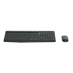 COMBO TECLADO RATON LOGITECH MK235 RF INALAMBRICO GRIS