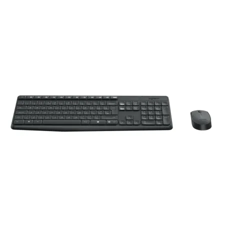 COMBO TECLADO RATON LOGITECH MK235 RF INALAMBRICO GRIS