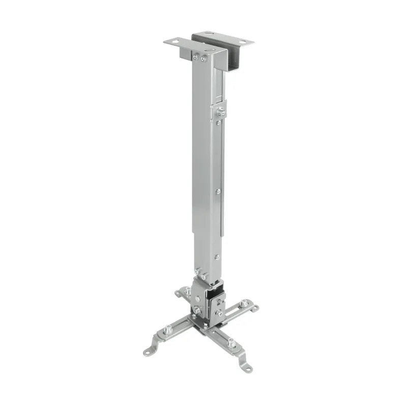 SOPORTE TECHO PROYECTOR TOOQ PJ2012T-SPLATA 130-430 - 650 mm MAX 20 KG