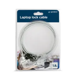 CABLE SEGURIDAD PARA PORTATIL GEMBIRD CON LLAVE