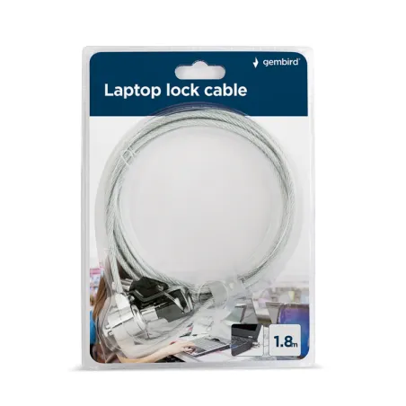 CABLE SEGURIDAD PARA PORTATIL GEMBIRD CON LLAVE