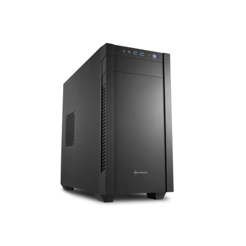 CAJA SHARKOON S1000 MATX 2XUSB 3-0 SIN FUENTE NEGRA