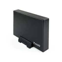 CARCASA HDD TOOQ TQE-3527B 3,5" SATA USB 3-0 NEGRA