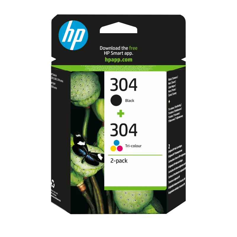 TINTA HP 304 PACK AHORRO NEGRO TRICOLOR