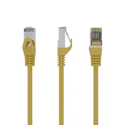 CABLE RED GEMBIRD FTP CAT6 1M AMARILLO