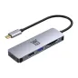 HUB MAILLON PREMIUM TIPO C 3-1 TO HDMI 4K ALUMINIO 5-1 HUB MAILLON PREMIUM TIPO C 3-1 TO HDMI 4K ALUMINIO 5-1
