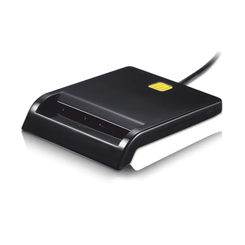 Lector de DNI TooQ TQR-210B- USB 2-0- Negro