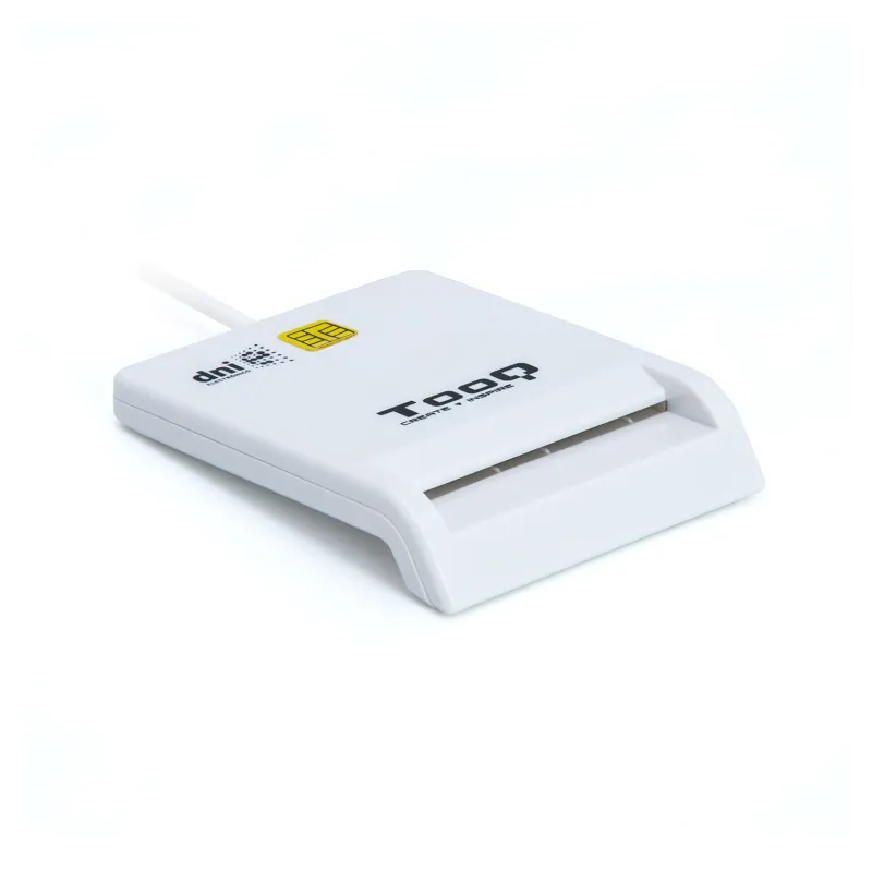 Lector de DNI TooQ TQR-210W- USB 2-0- Blanco