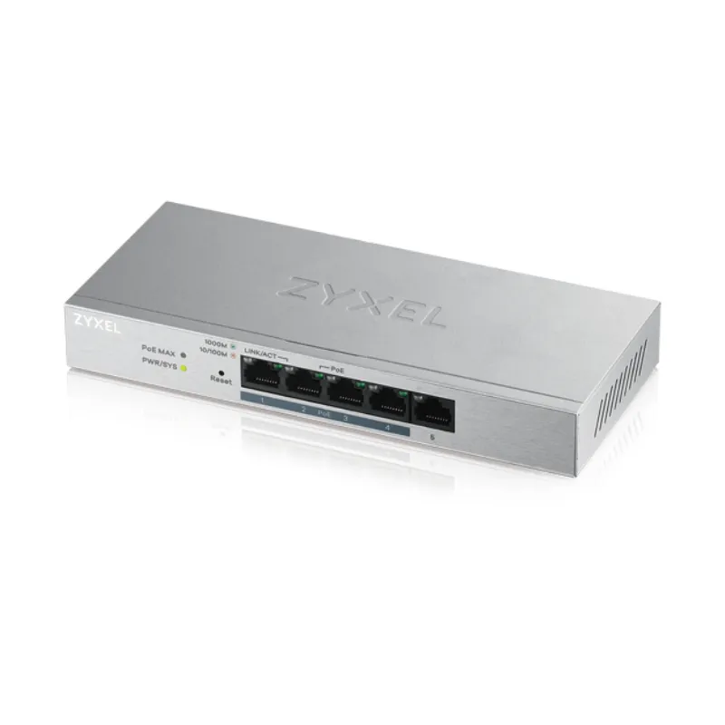 SWITCH ZYXEL GS1200-5HP V2