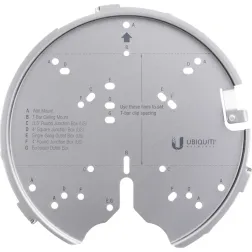 ACCESORIO UBIQUITI U-PRO-MP UNIFI MONTAJE PARA AC PRO, AC HD, AC SHD Y POSTERIOR