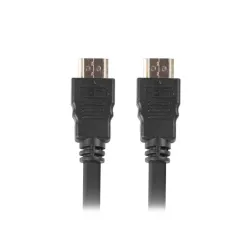 CABLE HDMI LANBERG MACHO-MACHO V1-4 ALTA VELOCIDAD 5M NEGRO
